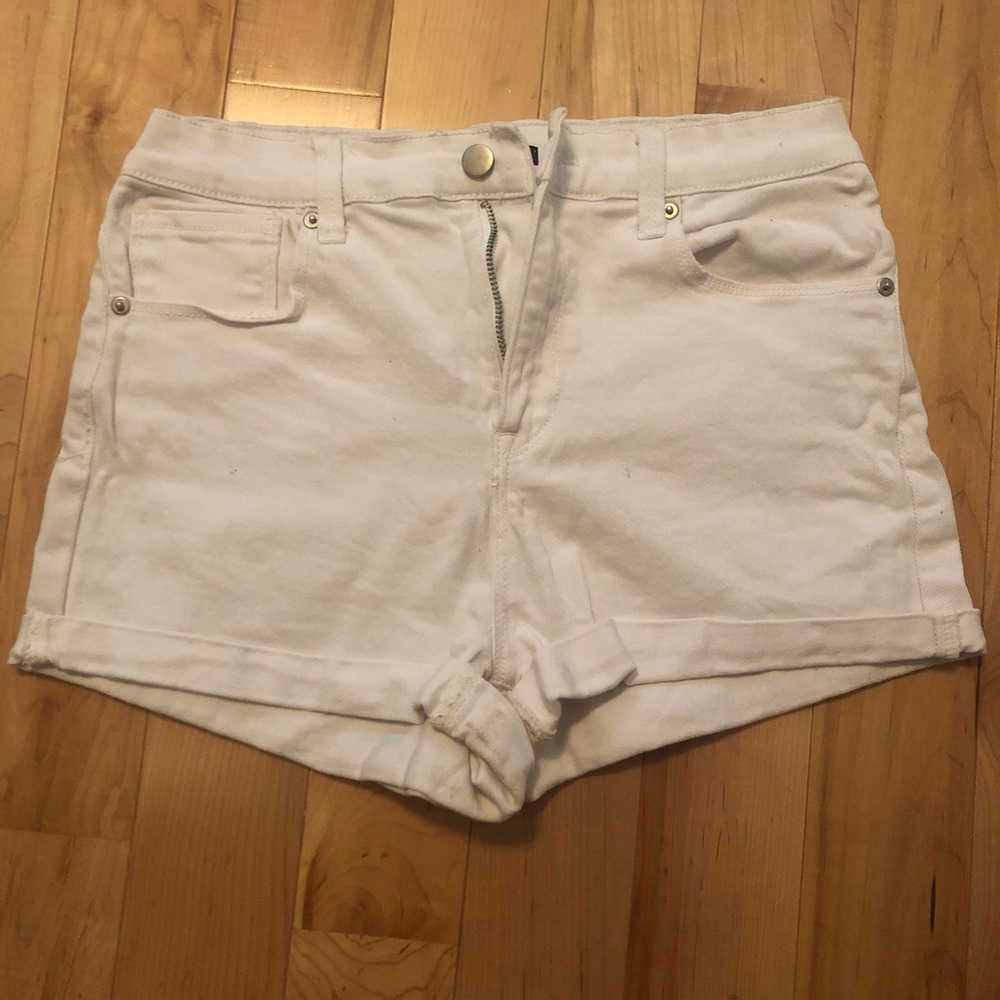 High waisted shorts